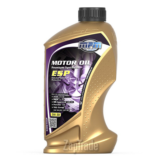 ������ �������� ����� Mpm oil Premium Synthetic ESP ������������� | ������� 05001ESP