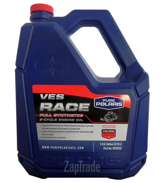 ������ �������� ����� Polaris VES Race Full Synthetic 2-Cycle Oil ������������� | ������� 2878191