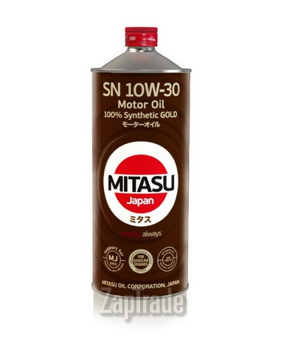 ������ �������� ����� Mitasu GOLD�SN�10W-30�ILSAC GF-5 Dexos 1 ������������� | ������� MJ1051