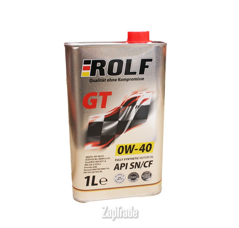 ������ �������� ����� Rolf GT SAE 0W-40 ������������� | ������� 322306