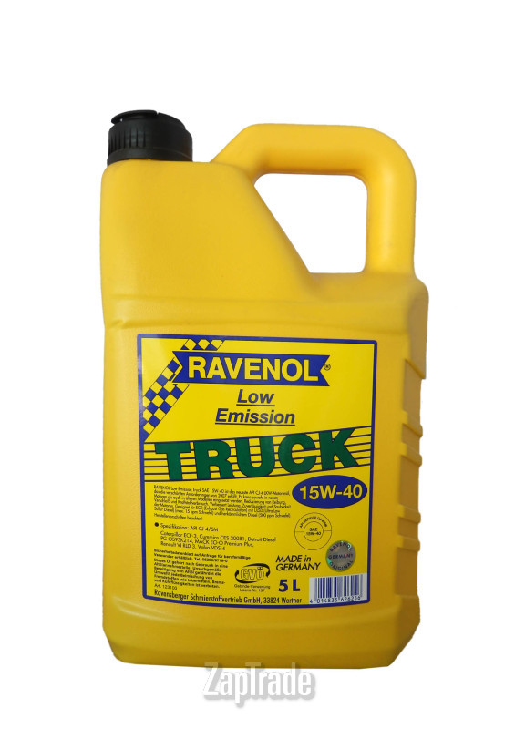 ������ �������� ����� Ravenol Low Emission Truck ����������� | ������� 4014835626256