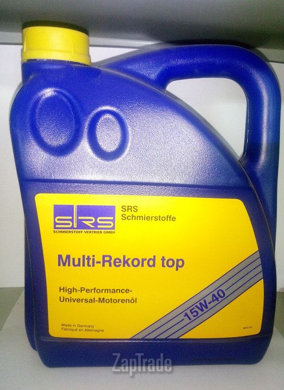 ������ �������� ����� Srs Multi-Rekord top 15W-40 ����������� | ������� 4033885000564