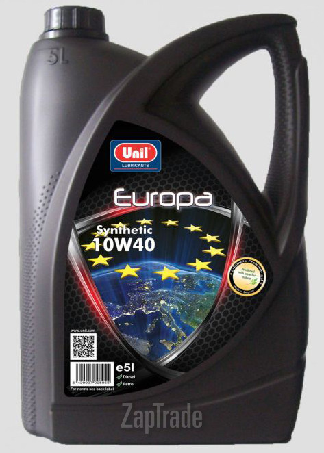 ������ �������� ����� Unil EUROPA 10W40 ����������� | ������� 5420007005955