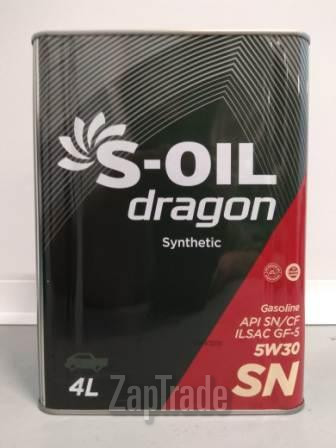 ������ �������� ����� S-oil DRAGON STEEL ������������� | ������� DSN5W30_04_ST