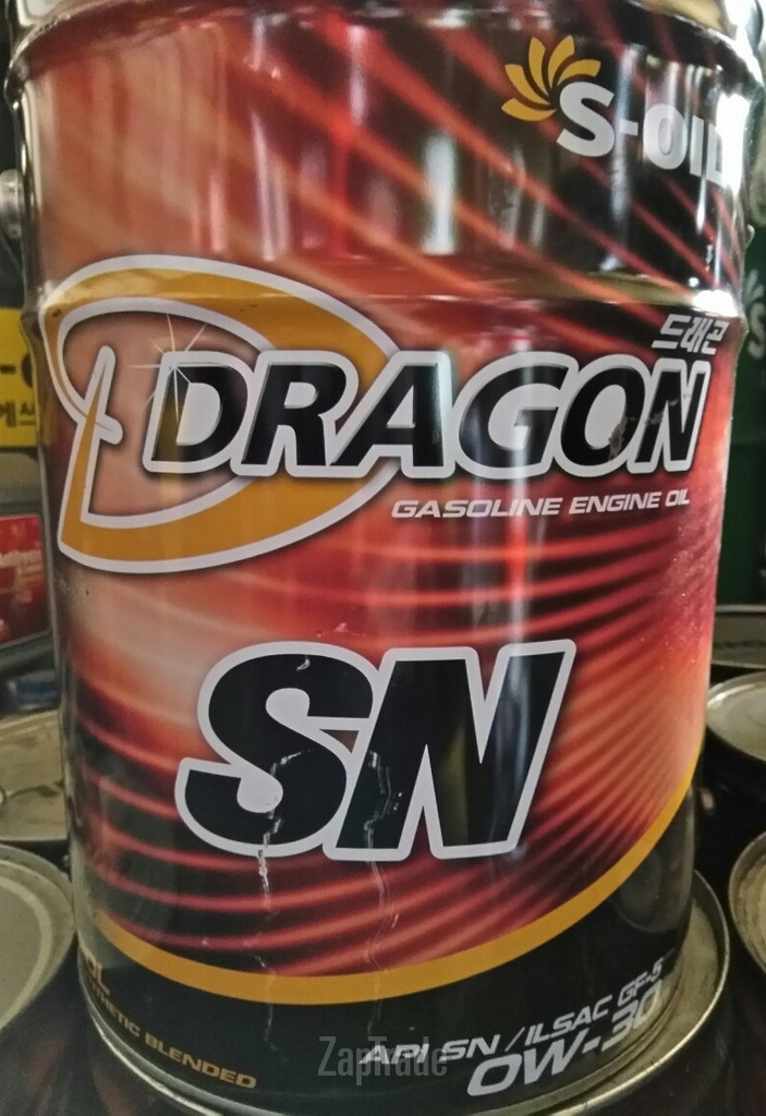 ������ �������� ����� S-oil DRAGON SN ����������������� | ������� DSN0W30_20