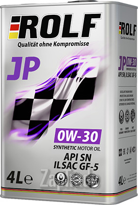 ������ �������� ����� Rolf JP SAE 0W-30 ILSAC GF-5 ������������� | ������� 322278