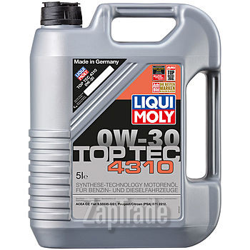 ������ �������� ����� Liqui moly ����������������� �������� ����� Top Tec 4310 0W-30 ����������������� | ������� 2362