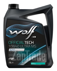 ������ �������� ����� Wolf OFFICIALTECH 10W40 ULTRA MS ������������� | ������� 8307317