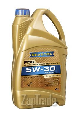 ������ �������� ����� Ravenol FDS SAE 5W-30 ������������� | ������� 4014835795693