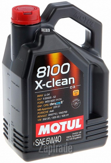 ������ �������� ����� Motul 8100 X-Clean ������������� | ������� 104720