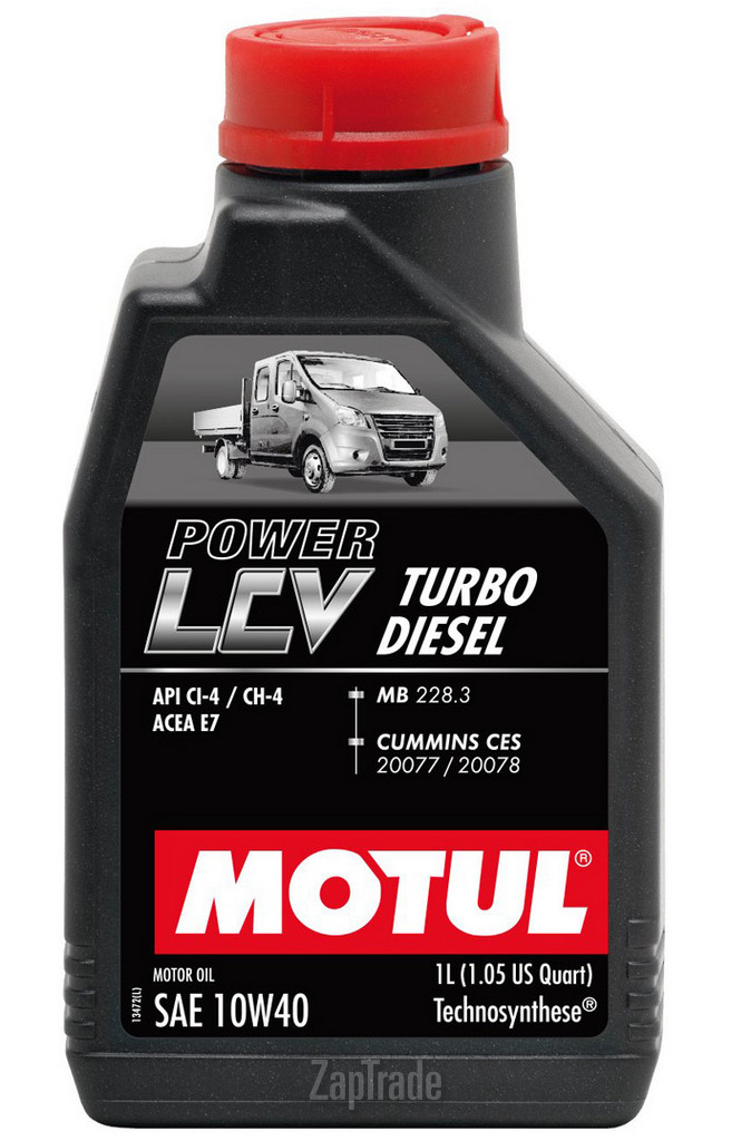 ������ �������� ����� Motul POWER LCV TURBO DIESEL 10W-40  | ������� 106135