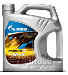 ������ �������� ����� Gazpromneft Premium N 5W-40 ������������� | ������� 4650063115904