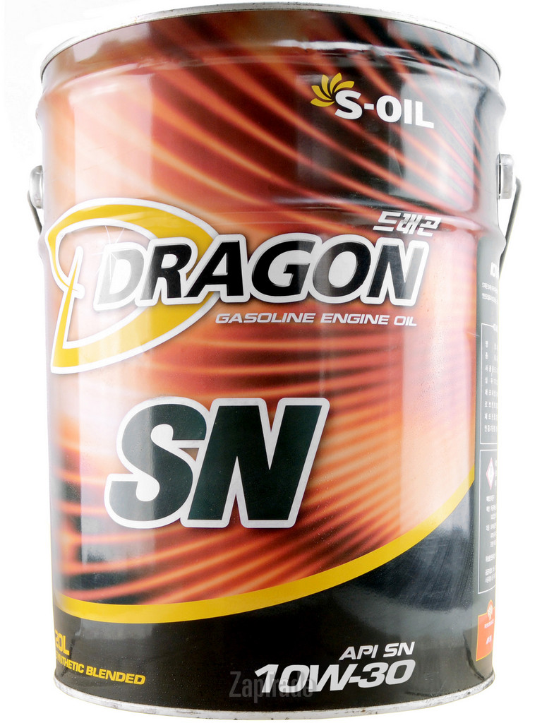 ������ �������� ����� S-oil DRAGON SN ����������������� | ������� DSN10W30_20