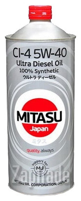 ������ �������� ����� Mitasu ULTRA DIESEL 5W-40 ������������� | ������� MJ2121