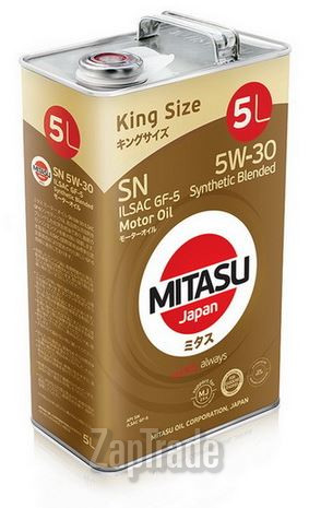 ������ �������� ����� Mitasu MOTOR OIL SN  5W-30 ����������������� | ������� MJ1205