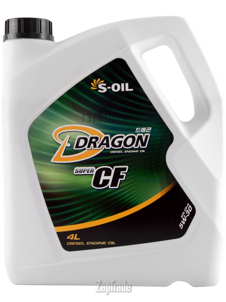 ������ �������� ����� S-oil DRAGON CF-4 ����������������� | ������� DCF5W30_04