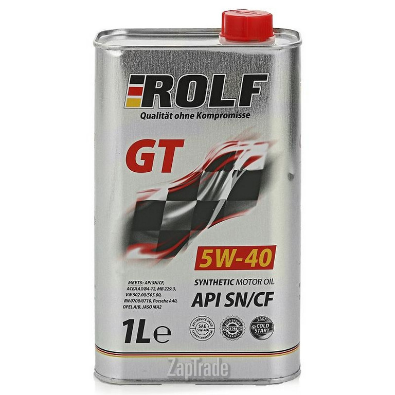 ������ �������� ����� Rolf GT 5W-40 SN/CF ������������� | ������� 322234