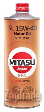 ������ �������� ����� Mitasu MOTOR OIL SL 15W-40 ����������� | ������� MJ1331
