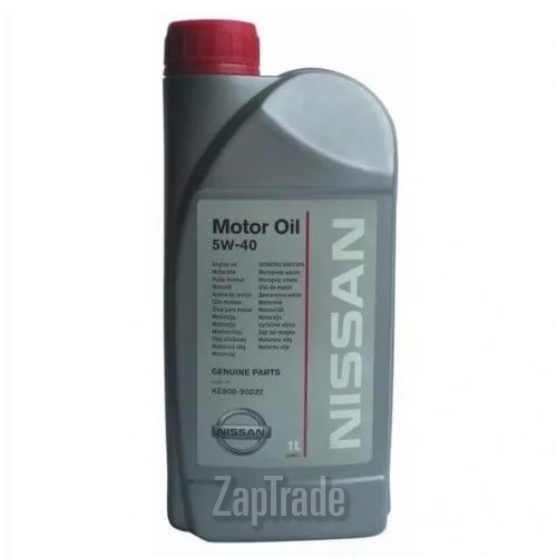 ������ �������� ����� Nissan MOTOR OIL SAE 5W-40 ������������� | ������� KE900-90032