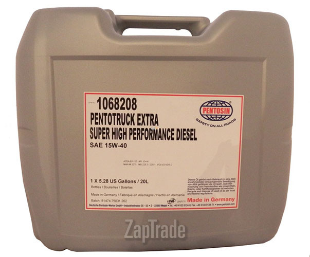 ������ �������� ����� Pentosin Pentotruck Extra 1 ����������������� | ������� 1068208
