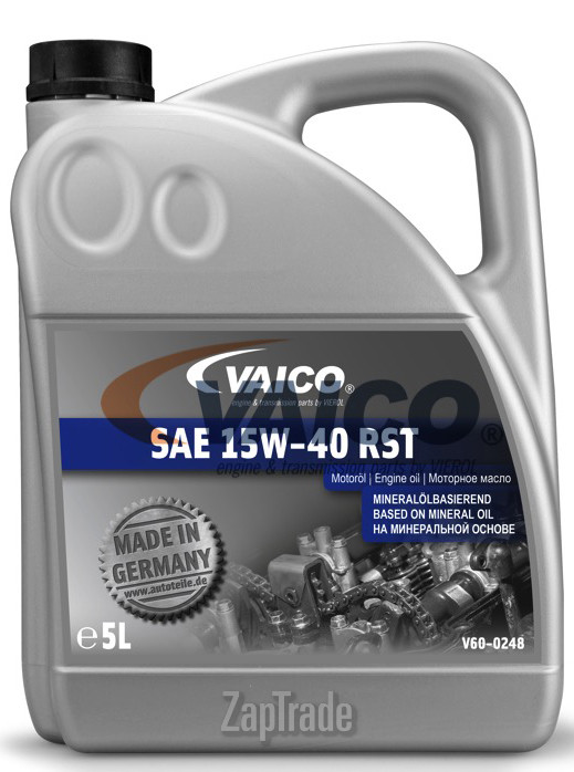 ������ �������� ����� Vaico SAE 15W-40 RST ����������� | ������� V60-0248