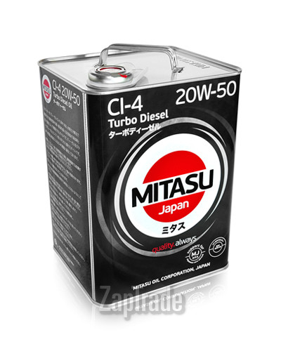 ������ �������� ����� Mitasu TURBO DIESEL CI-4 20W-50  | ������� MJ2336