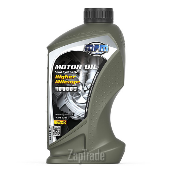 ������ �������� ����� Mpm oil Semi Synthetic Higher Mileage ����������������� | ������� 04001HM