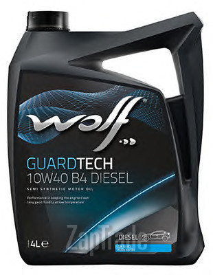 ������ �������� ����� Wolf GUARDTECH 10W40 B4 DIESEL ����������������� | ������� 8303715