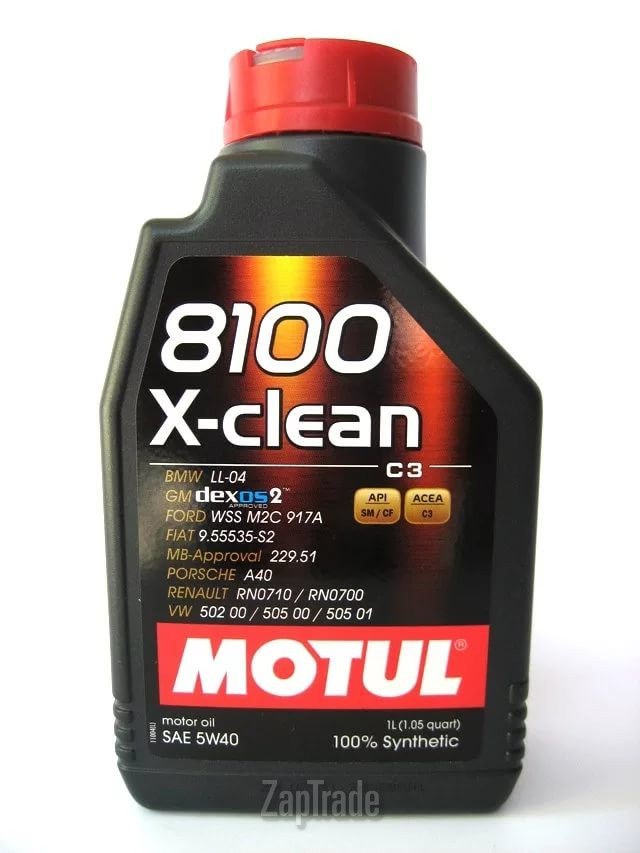 ������ �������� ����� Motul 8100 X-clean ������������� | ������� 102786