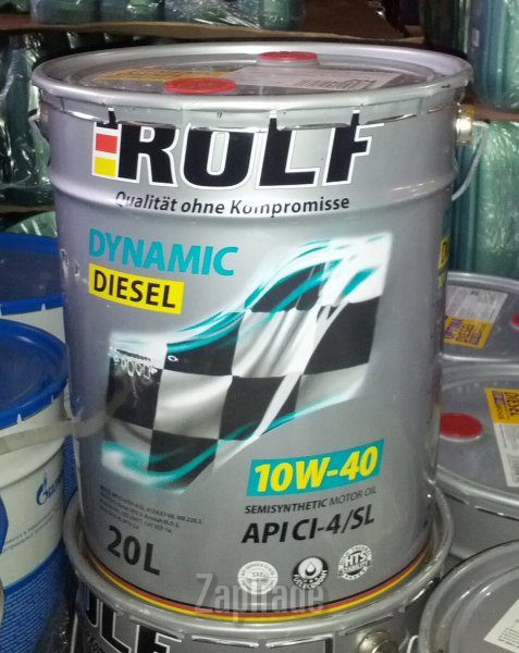 ������ �������� ����� Rolf Dynamic Diesel SAE 10w-40. API CI-4/SL ����������������� | ������� 108088