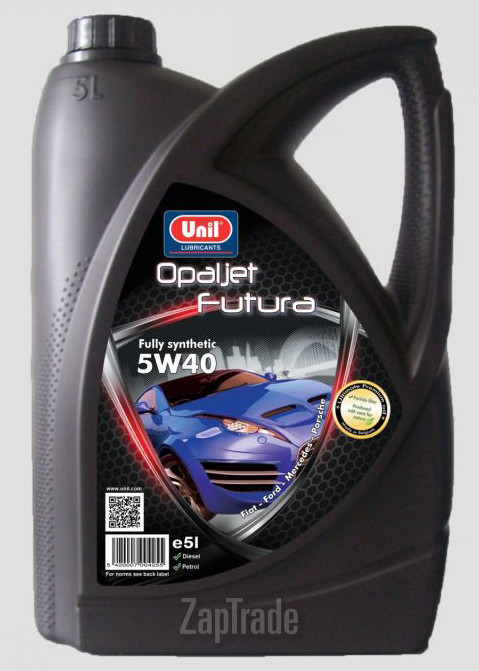������ �������� ����� Unil OPALJET FUTURA 5W40 ������������� | ������� 5420007004255