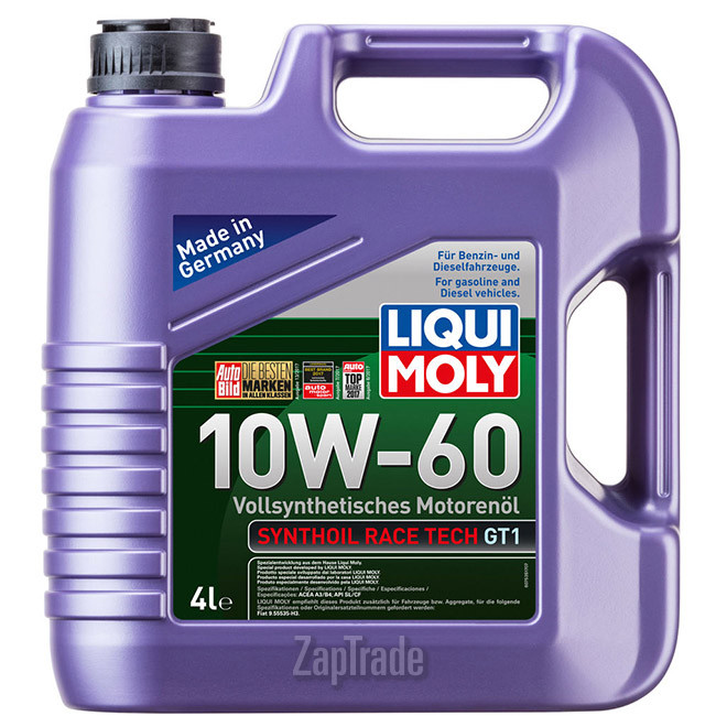 ������ �������� ����� Liqui moly Synthoil Race Tech GT1 ������������� | ������� 7535
