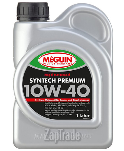 ������ �������� ����� Meguin Megol Motorenoel Syntech Premium ����������������� | ������� 4339