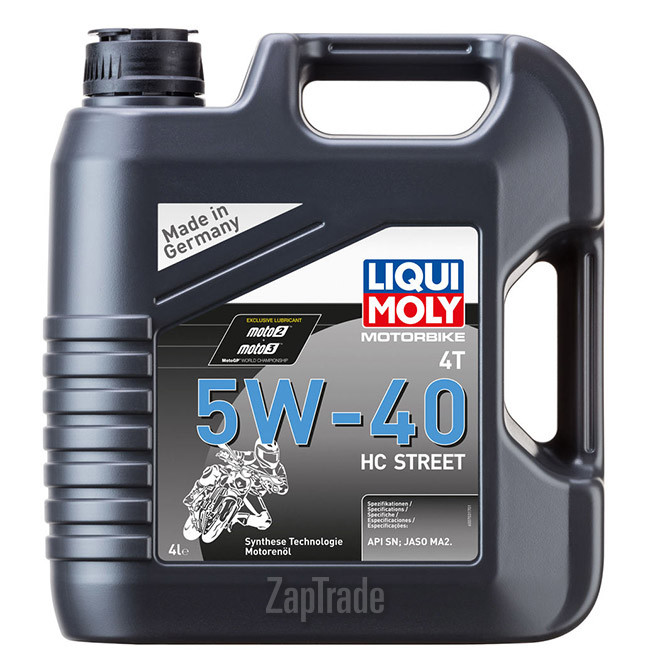 ������ �������� ����� Liqui moly Motorbike 4T HC Street ������������� | ������� 20751