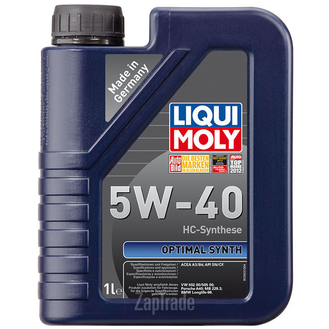 ������ �������� ����� Liqui moly Optimal Synth ������������� | ������� 3925