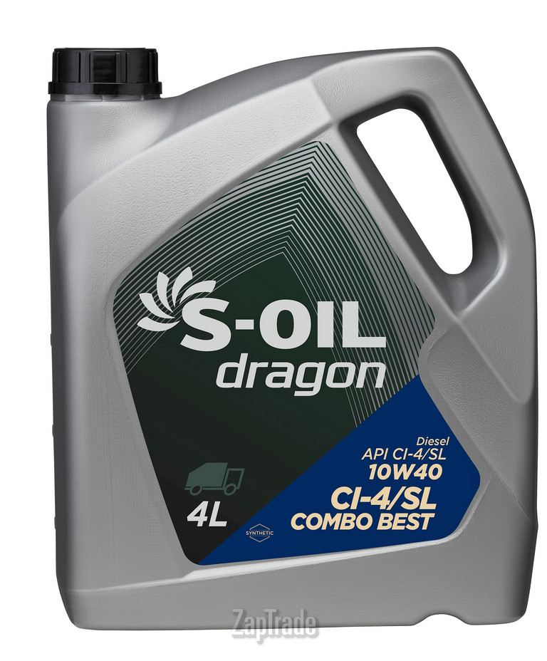 ������ �������� ����� S-oil DRAGON TURBO BEST ����������������� | ������� DTB15W40_04