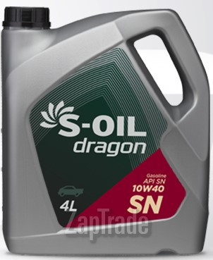 ������ �������� ����� S-oil DRAGON SN ����������������� | ������� DSN10W40_04