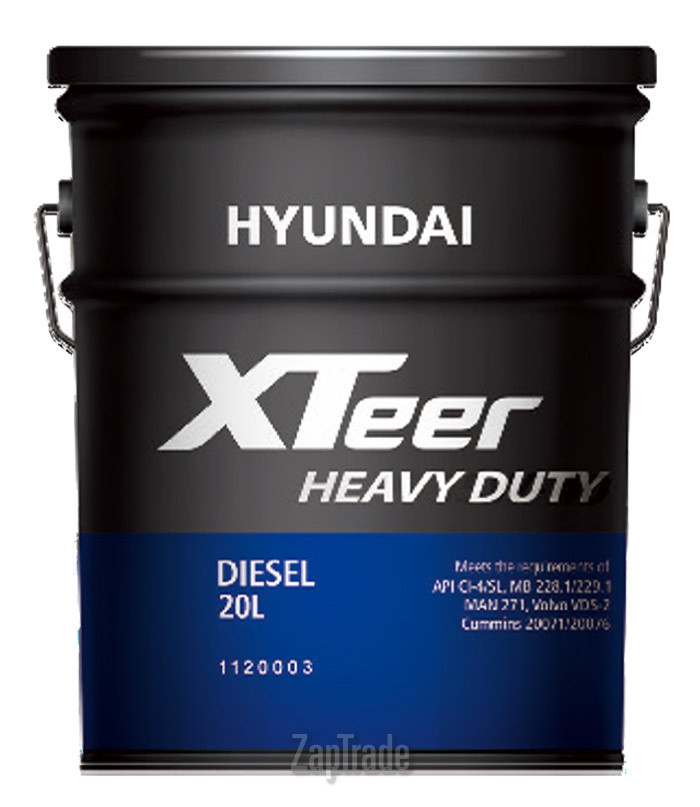 ������ �������� ����� Xteer Hyundai heavy duty 15w40 ������������� | ������� 1120003