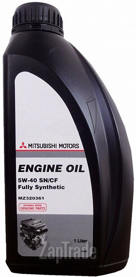 ������ �������� ����� Mitsubishi Genuine Oil 5W-40 SN/CF ������������� | ������� MZ320361