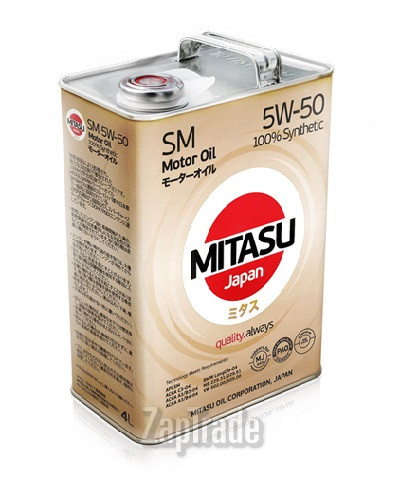 ������ �������� ����� Mitasu MOTOR OIL SM 5W-50 ������������� | ������� MJ1134