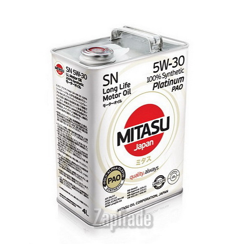 ������ �������� ����� Mitasu PLATINUM PAO 5W-30 ������������� | ������� MJ1114