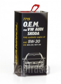 ������ �������� ����� Mannol 7715 O.E.M. 5W-30 (MN7715-5ME) ������������� | ������� 4035
