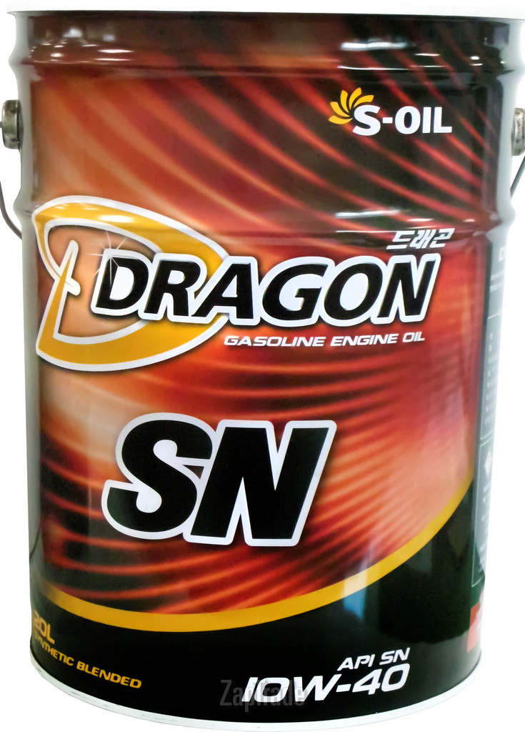 ������ �������� ����� S-oil DRAGON SN ����������������� | ������� DSN10W40_20