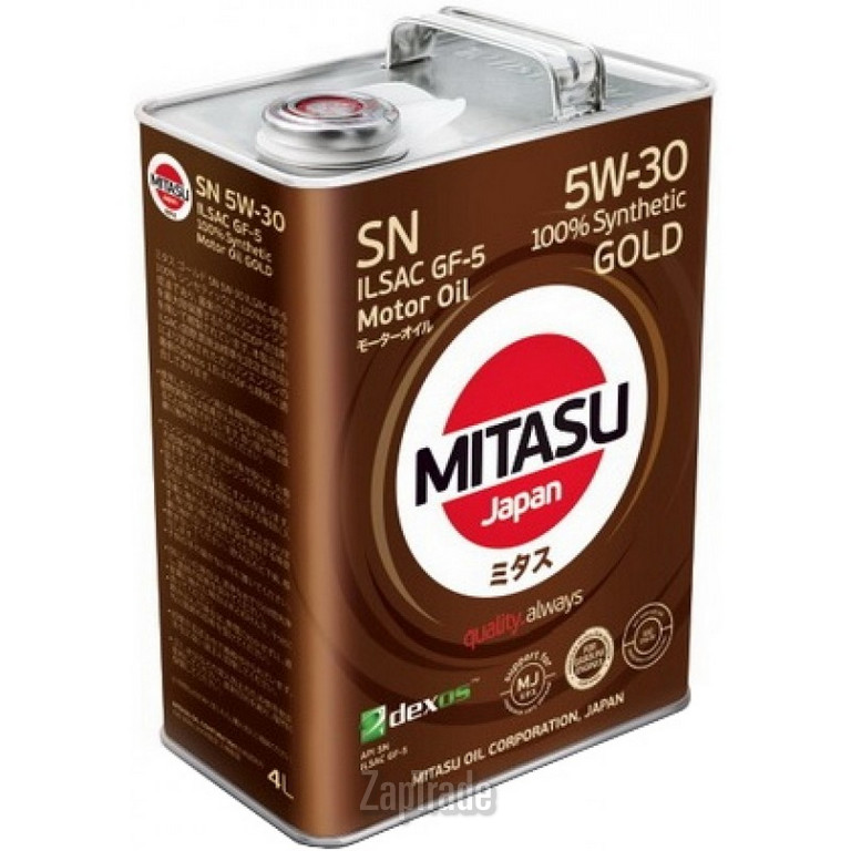 ������ �������� ����� Mitasu GOLD 5W-30 ������������� | ������� MJ1014