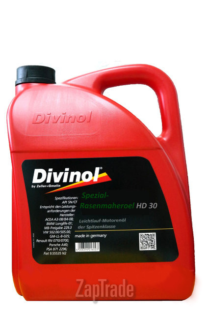 ������ �������� ����� Divinol Spezial-Rasenmaheroel HD 30 ����������� | ������� 48330-K007