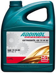 ��������������� ����� � �������� ���: Addinol ��������������� ����� Getriebeol GS SAE 75W-90 (4�) ����, �����, ���������, ����������������� | ������� 4014766250216