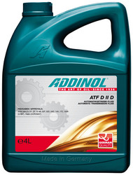��������������� ����� � �������� ���: Addinol ��������������� ����� ATF D II D (4�) ���� � ���, ����������� | ������� 4014766250919